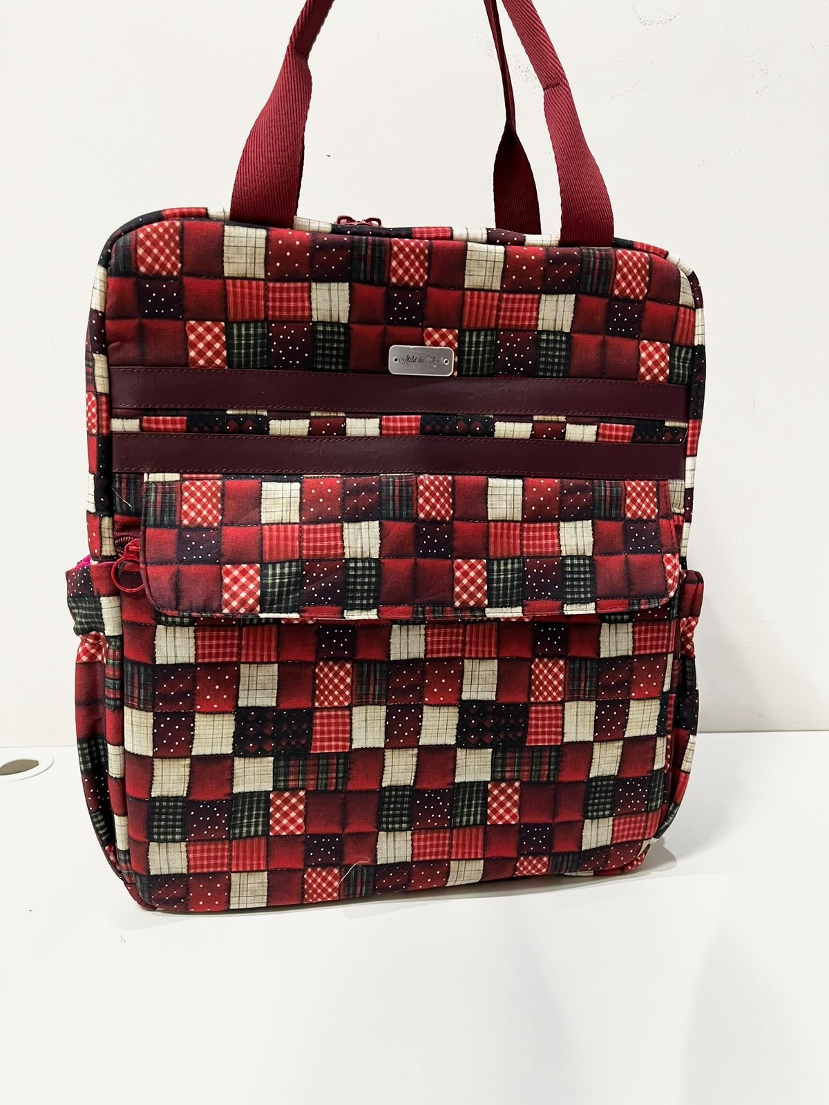 Bolsa / Mochila Lourdes do Ateliê da Acioli